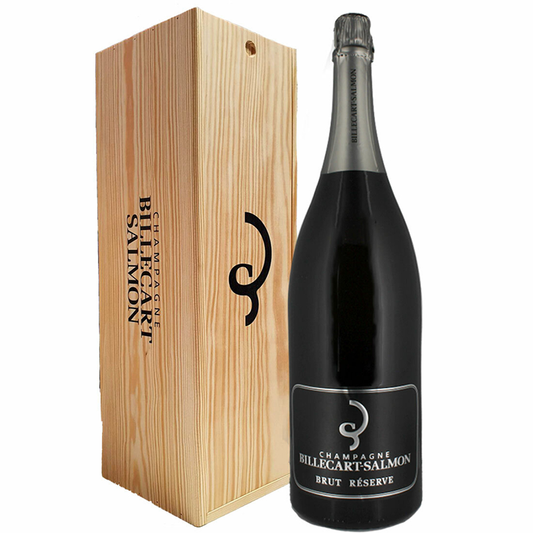 Billecart-Salmon Brut Reserve NV JEROBOAM 3L (Wooden Box) Steves Winestore