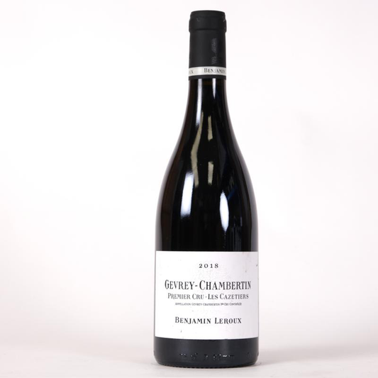 Benjamin Leroux Gevrey-Chambertin Les Cazetiers 1er Cru 2018 Steves Winestore