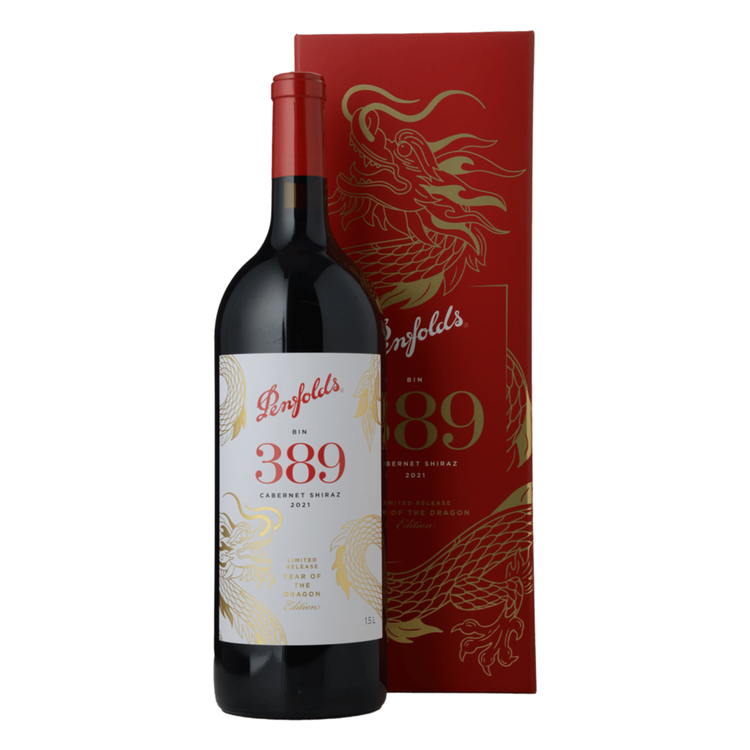 Penfolds Bin 389 Cabernet Shiraz 2021 Year of the Dragon Magnum Steves