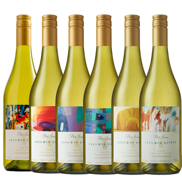 Leeuwin Estate 'Art Series' Chardonnay - 6 Vintage Vertical (2016, 2017, 2018, 2019, 2020, 2021) Steves Winestore