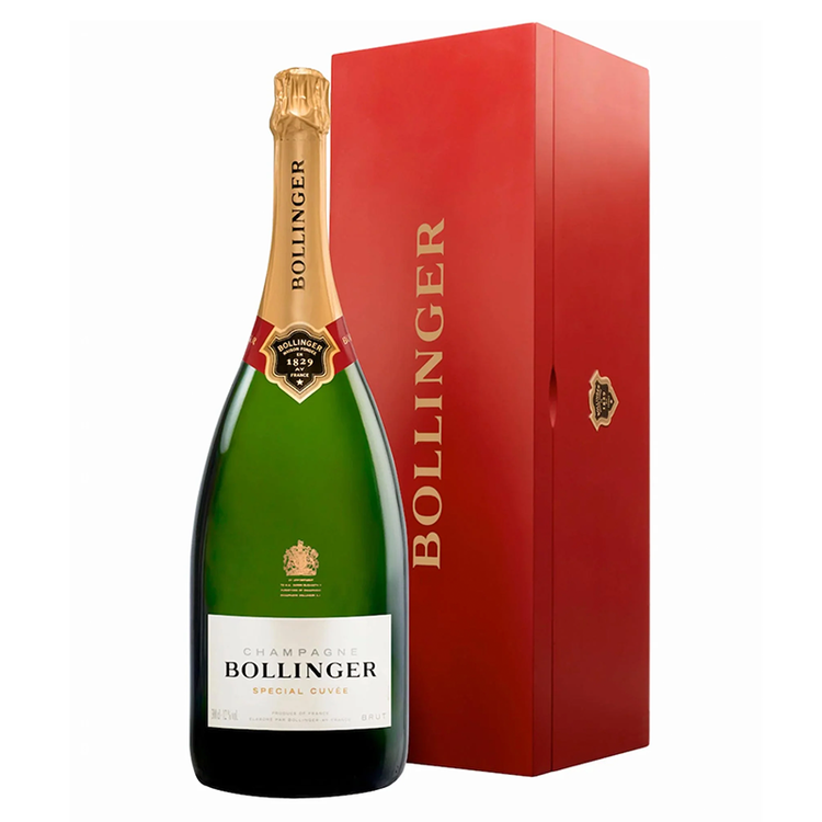 Bollinger Special Cuvée NV JEROBOAM (3L) – Gift Box Steves Winestore