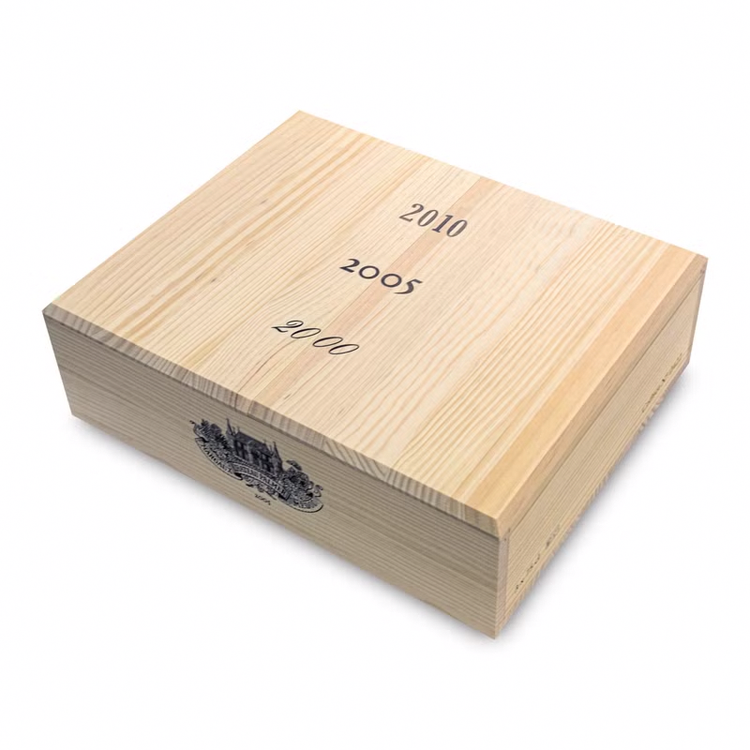 La Trilogie d'Exception: Figeac 2010, Palmer 2005 & Las Cases 2000 Box Set Steves Winestore